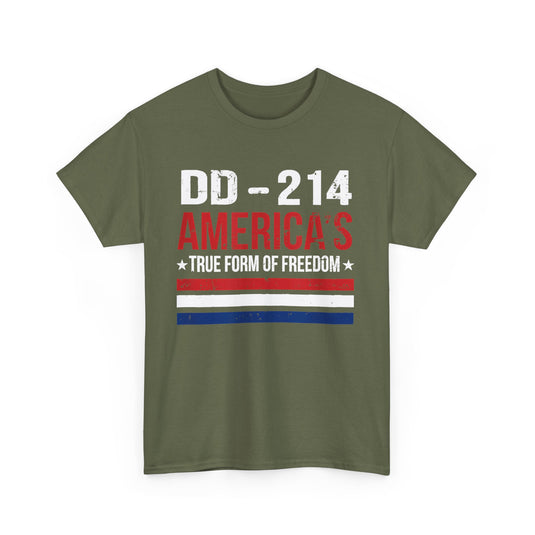 DD-214 Patriotic T-Shirt