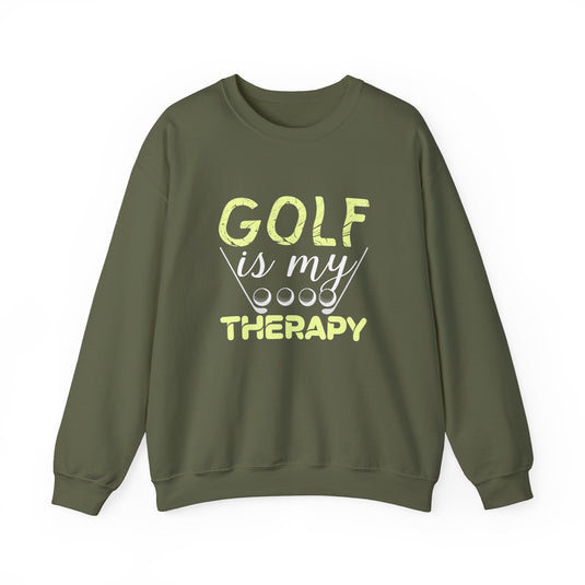 Golf Is My Therapy Golf Sweatshirt