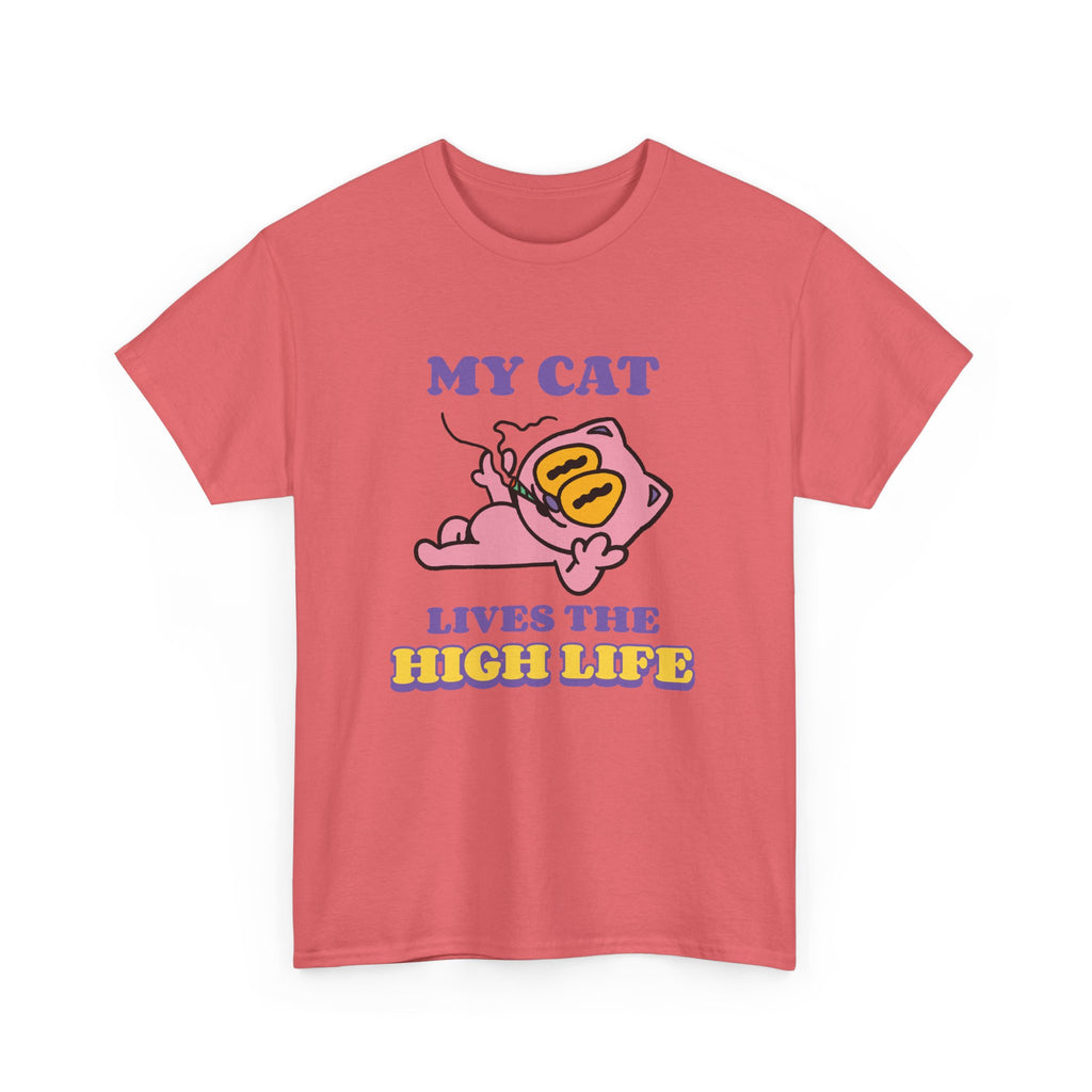 My Cat Lives The High Life T-Shirt