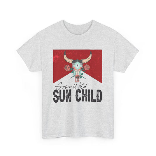 Grow Wild Sun Child Western T-Shirt