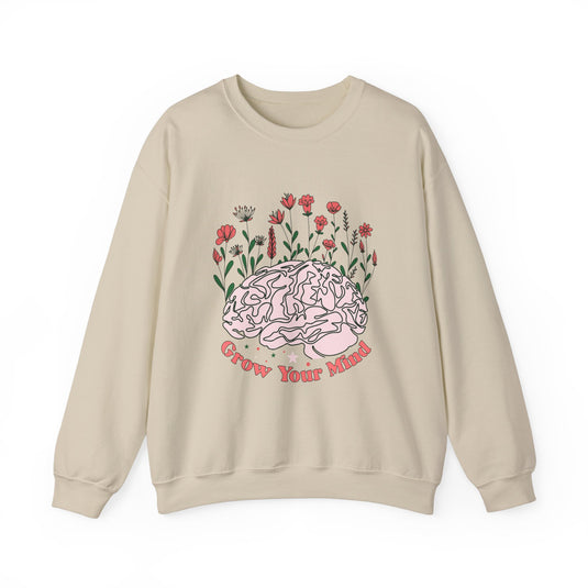 Grow Your Mind Book Sweatshirt