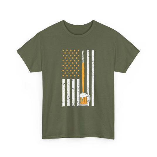 Beer USA Flag Alcohol T-Shirt