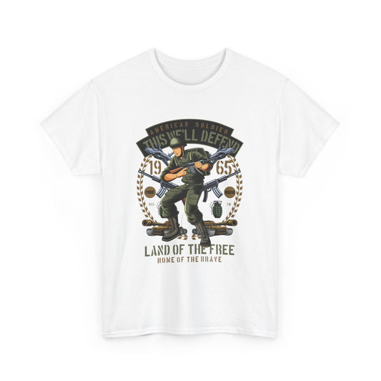 American Soldier Patriotic T-Shirt