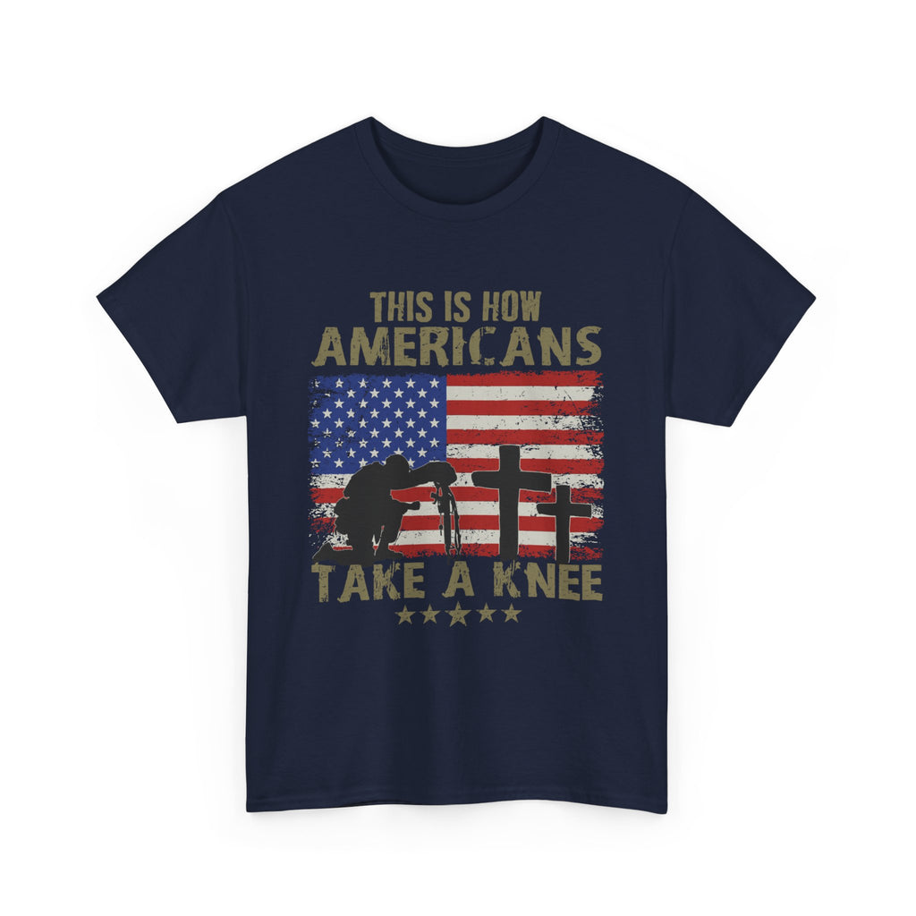 How Americans Take a Knee T-Shirt