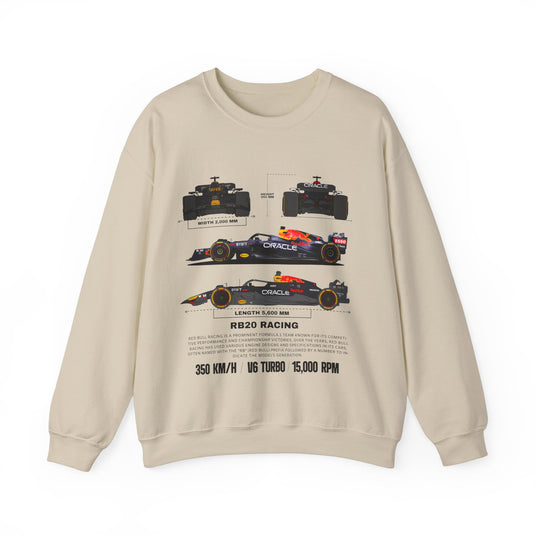 Oracle RB20 Racing F1 Supercar Sweatshirt