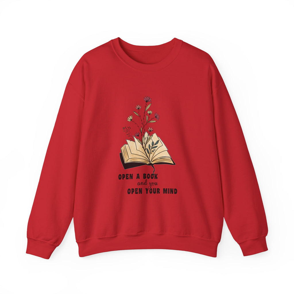 Open A Book Open Your Mind Sweatshirt