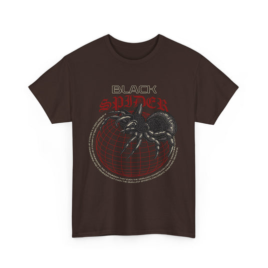 Black Spider Streetwear T-Shirt