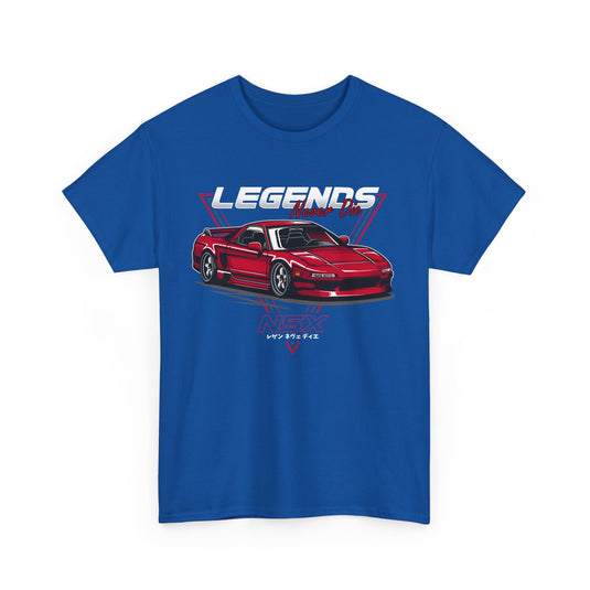 Legends Never Die NSX Car T-Shirt