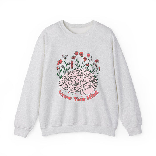 Grow Your Mind Book Sweatshirt