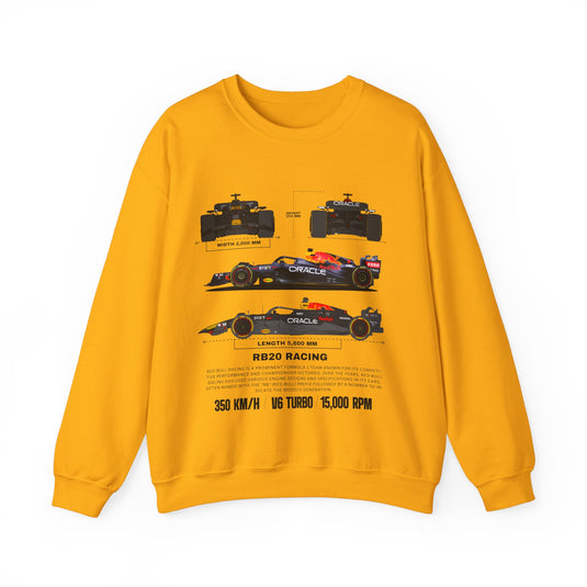 Oracle RB20 Racing F1 Supercar Sweatshirt