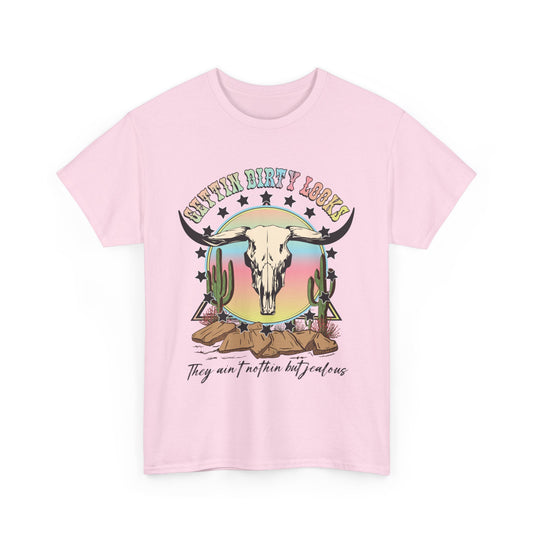 Gettin Dirty Looks Western T-Shirt