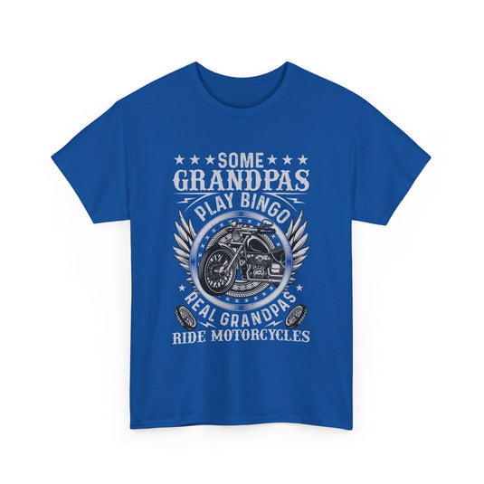 Real Grandpas Ride Motorcycle T-Shirt