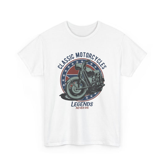 Legends Never Die Motorcycle T-Shirt