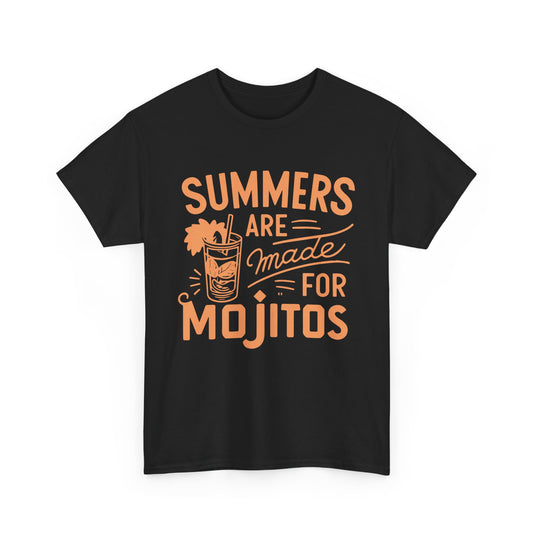 Summers Are Made For Mojitos Alcohol T-Shirt