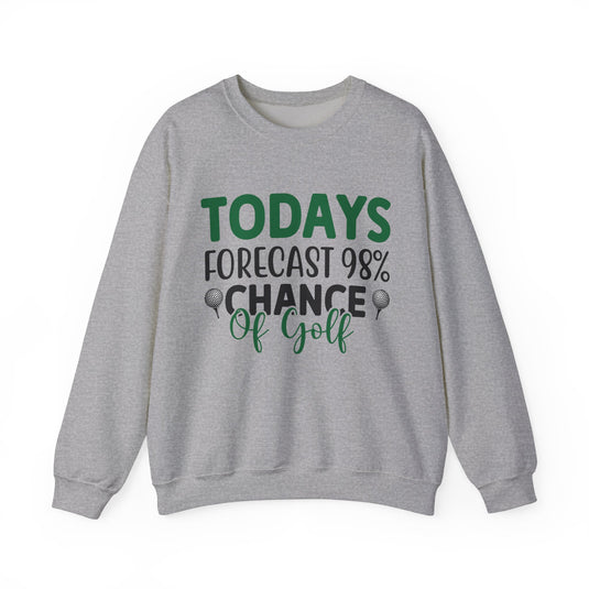 Todays Forecast 98% Golf Sweatshirt