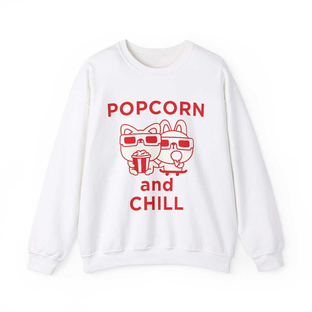 Popcorn and Chill Sweatshirt