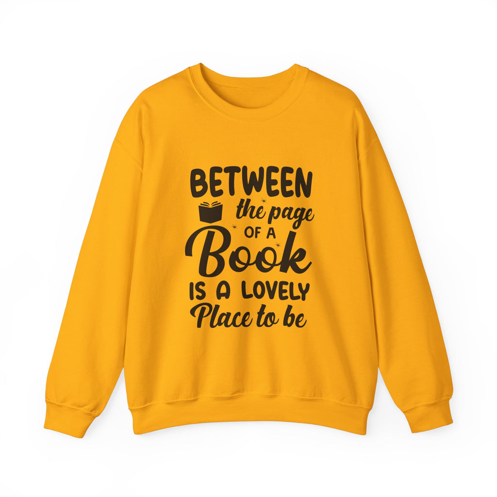 Between The Page Of A Sweatshirt