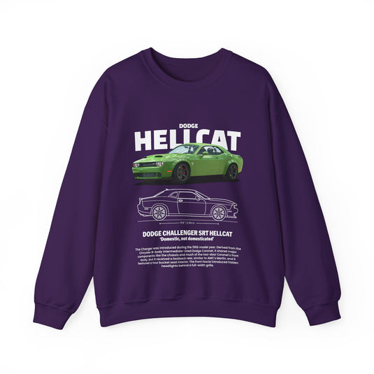 Dodge Challenger SRT Hellcat Supercar Sweatshirt