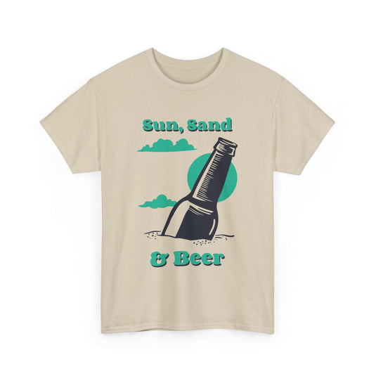 Sun, Sand & Beer Alcohol T-Shirt