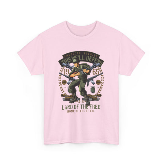 American Soldier Patriotic T-Shirt