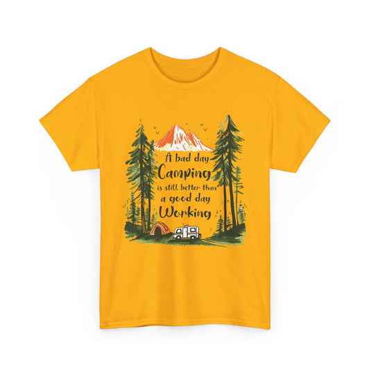 A Bad Day Camping T-Shirt