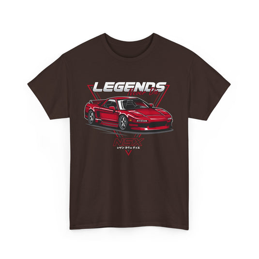 Legends Never Die NSX Car T-Shirt