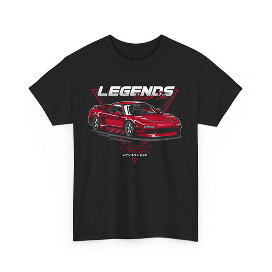 Legends Never Die NSX Car T-Shirt