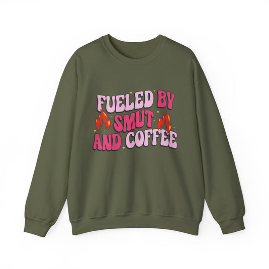 Fueled By Smut & Coffee Book Sweatshirt