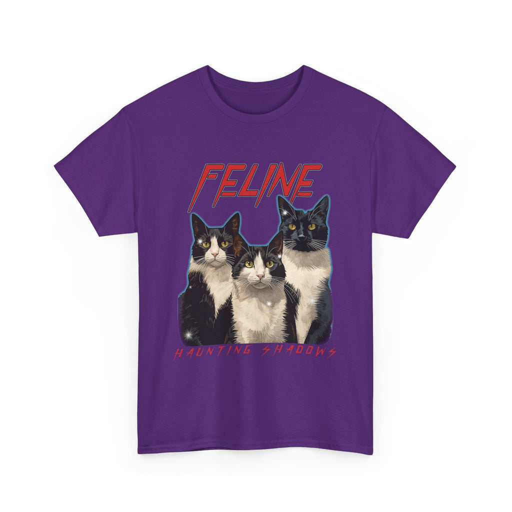 Feline Haunting Shadows T-Shirt