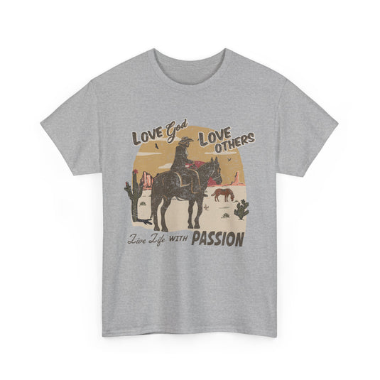 Love God Love Others Western T-Shirt