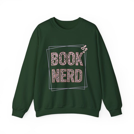 Book Nerd Kiss Print Book Sweatshirt