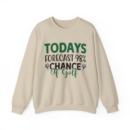 Todays Forecast 98% Golf Sweatshirt