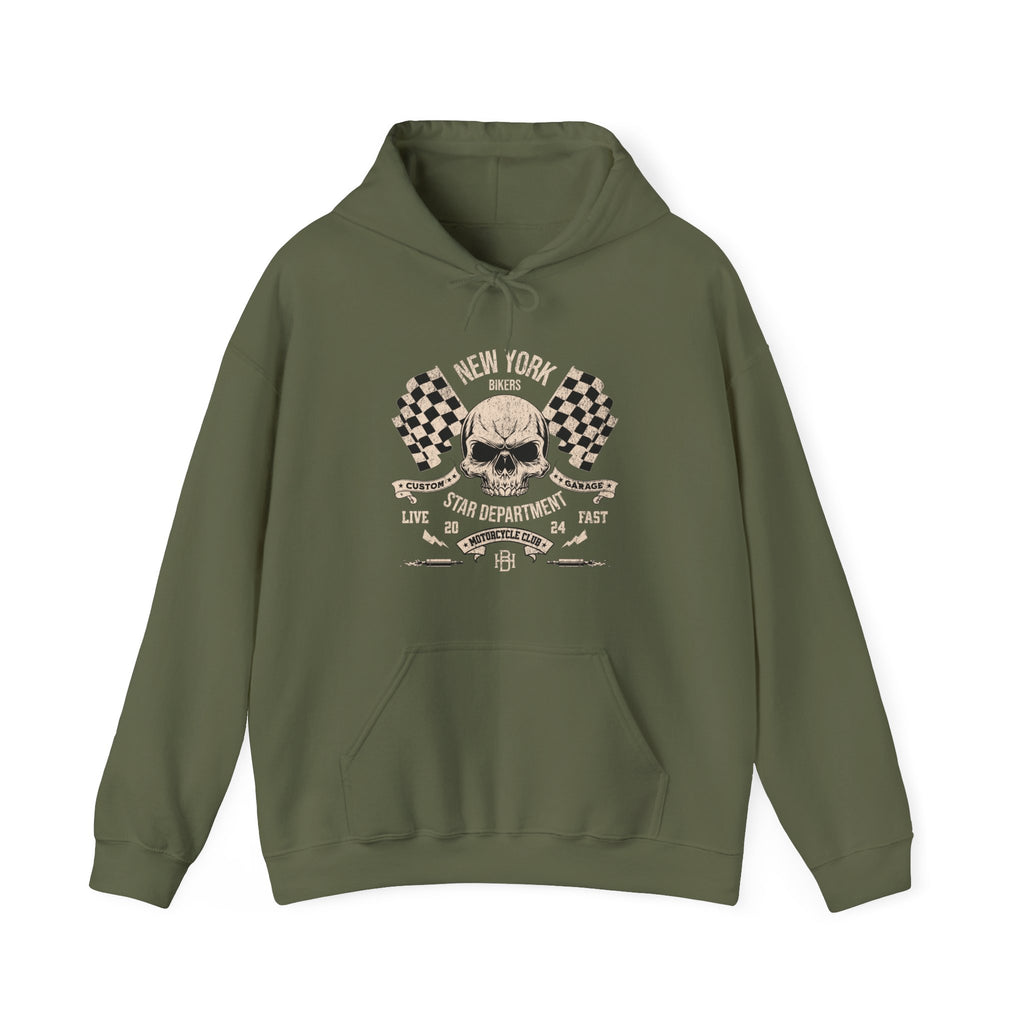 New York Bikers Hoodie