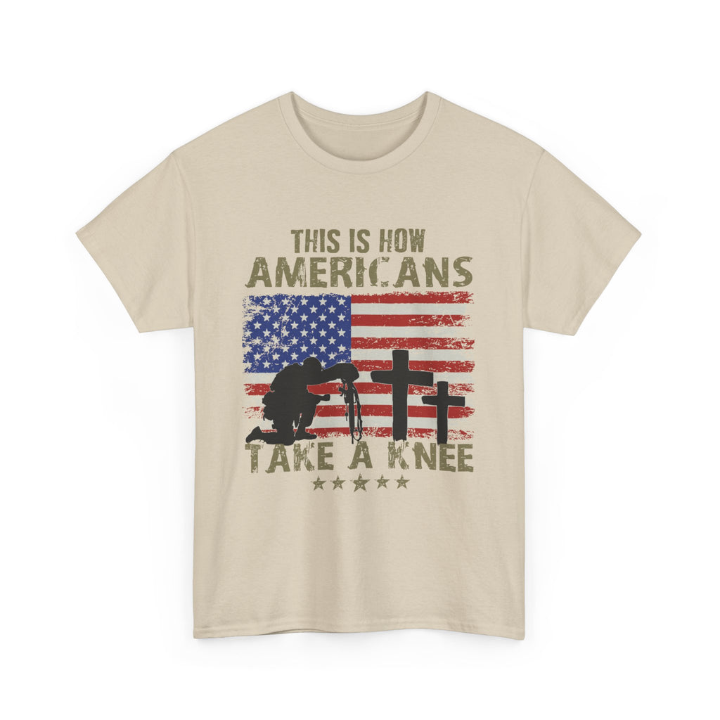 How Americans Take a Knee T-Shirt