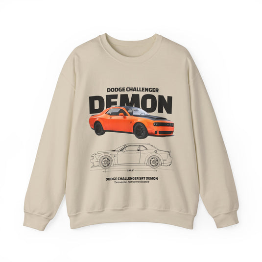 Dodge Challenger SRT Demon Supercar Sweatshirt