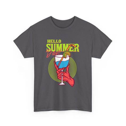 Hello Summer Days Alcohol T-Shirt