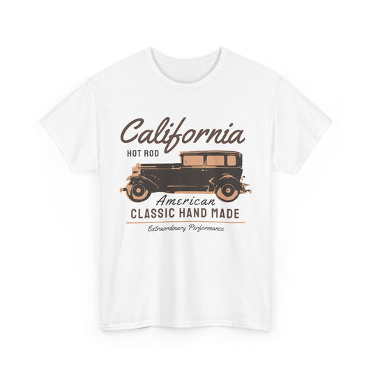 California Hot Rod Car T-Shirt