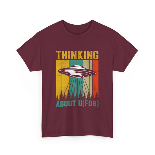 Thinking About UFOS Space T-Shirt