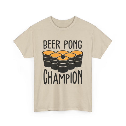 Beer Pong Champion Alcohol T-Shirt