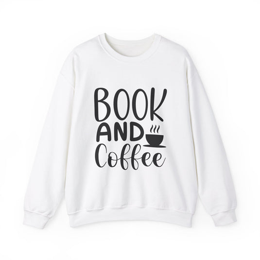 Book And Coffee Book Sweatshirt