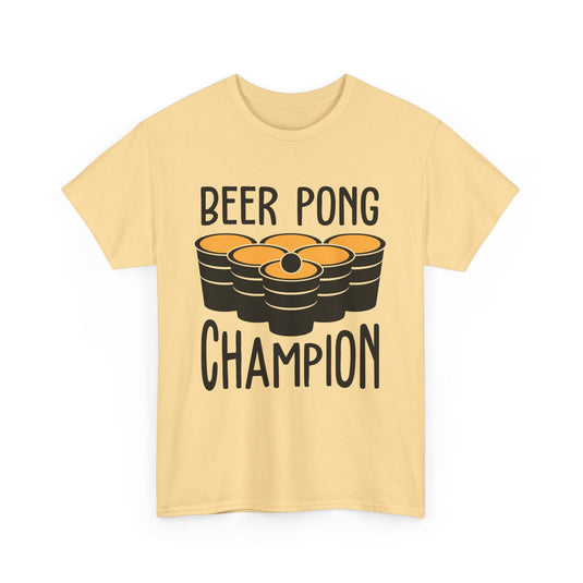 Beer Pong Champion Alcohol T-Shirt