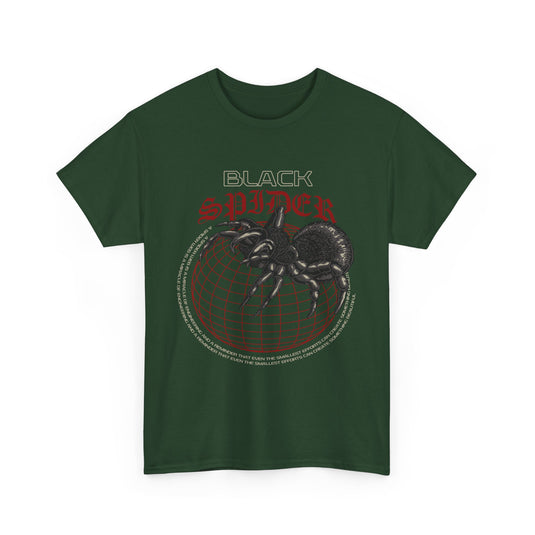 Black Spider Streetwear T-Shirt