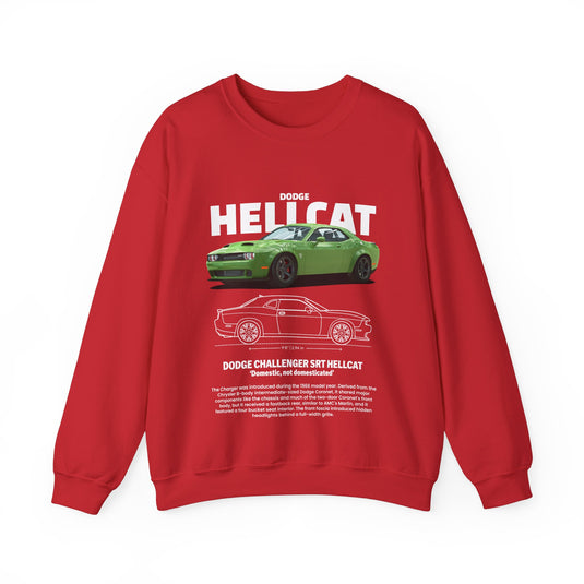 Dodge Challenger SRT Hellcat Supercar Sweatshirt