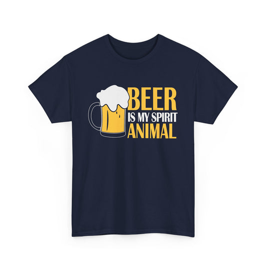 Beer Is My Spirit Animal Alcohol T-Shirt