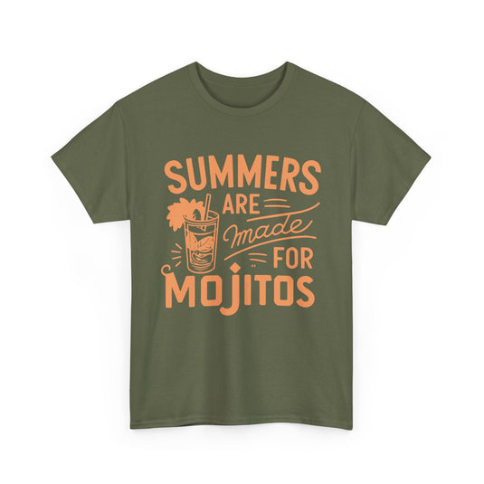 Summers Are Made For Mojitos Alcohol T-Shirt