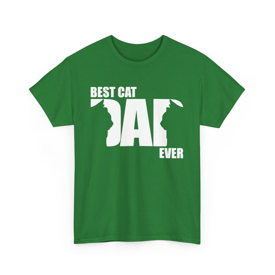 Best Cat Dad Ever Cat T-Shirt