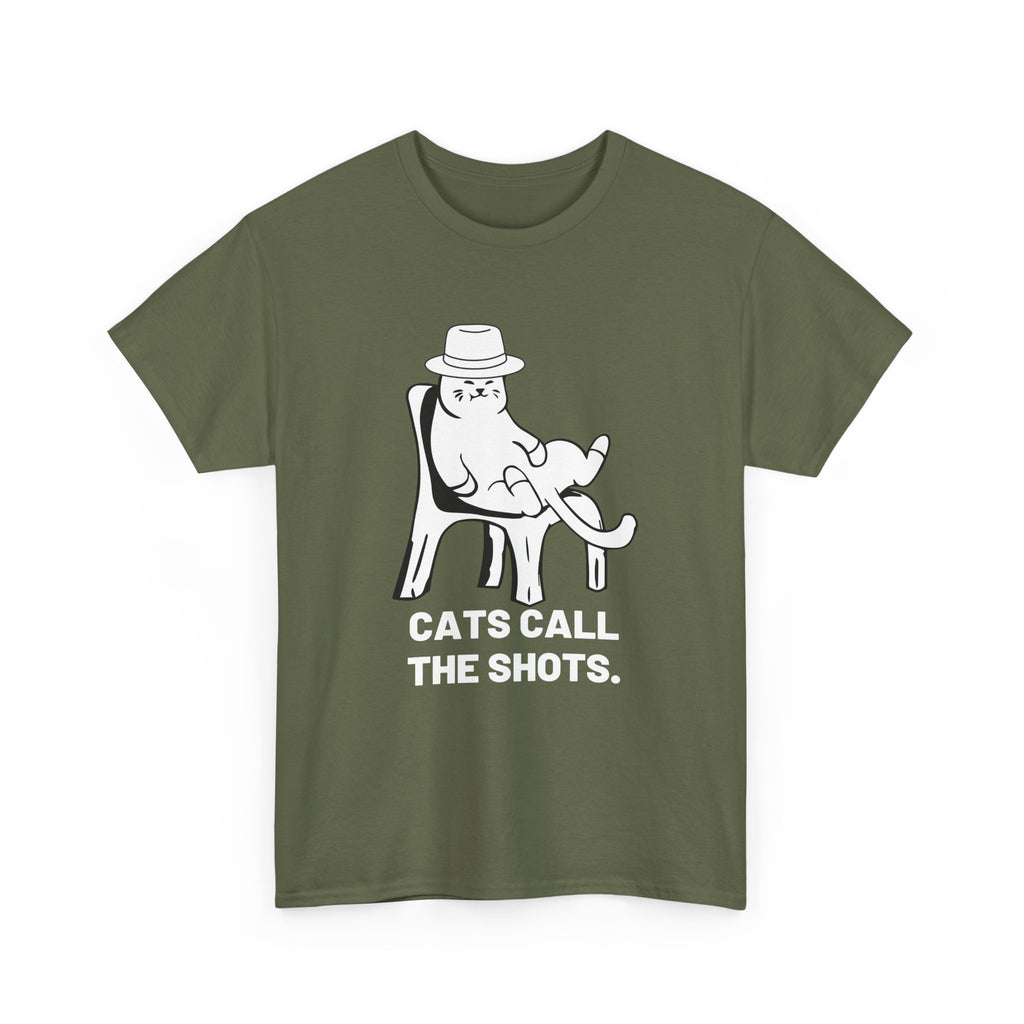 Cats Call The Shots. T-Shirt