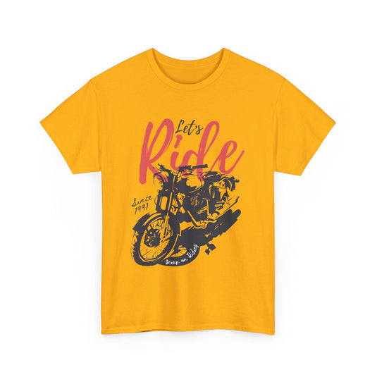 Lets Ride Motorcycle T-Shirt