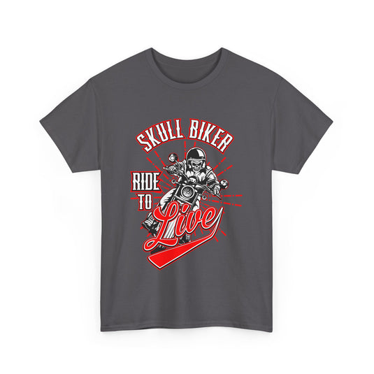 Skull Biker T-Shirt