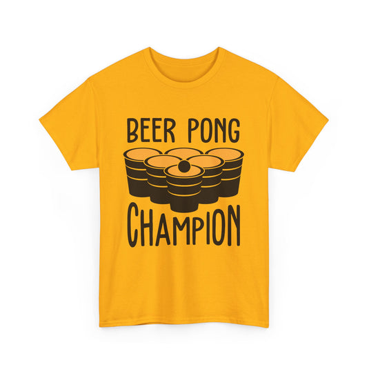 Beer Pong Champion Alcohol T-Shirt